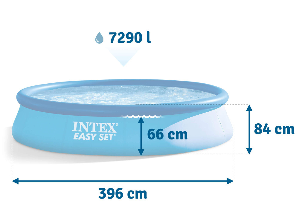 Бассейн надувной Intex Easy Set 396х84 см (28143)