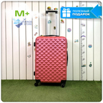 Средний чемодан L'Case Phatthaya, розовый