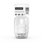 Набор антиколиковых сосок для бутылочки Suavinex, очень быстрый поток, 6+ мес, 2 шт