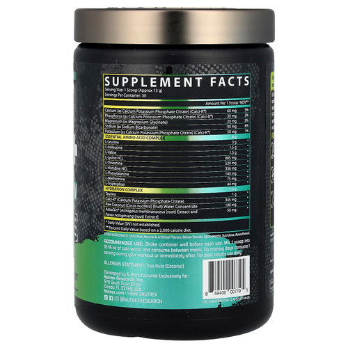 Nutrex Research, EAA + Hydration, Maui Twist, 390 г (13,76 унции)