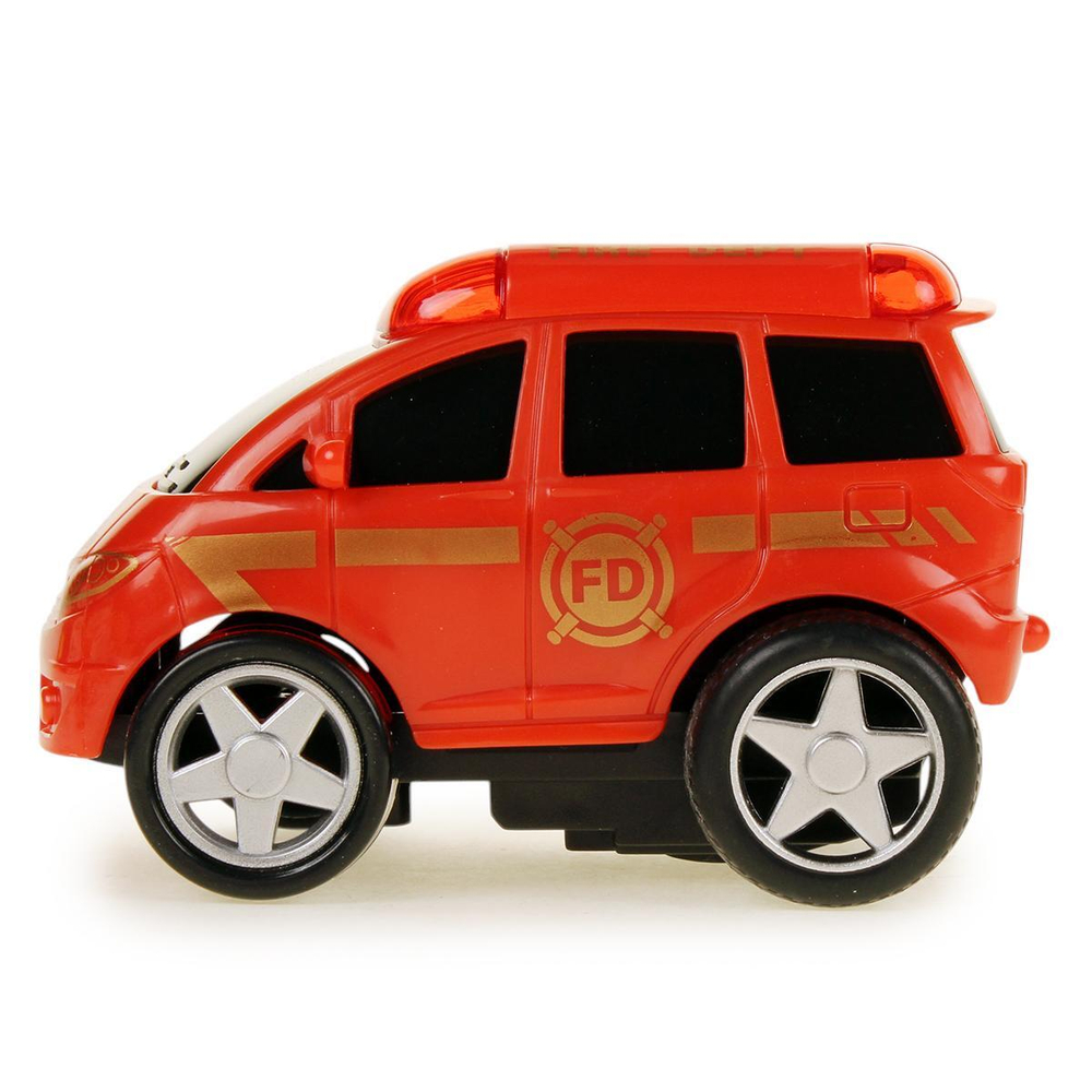 Машина ин. Пожарная "Крутой Вираж" в коробке (Полесье)