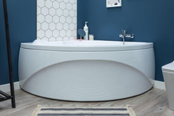 Акриловая ванна Aquanet (Акванет) Fregate 120x120 с каркасом