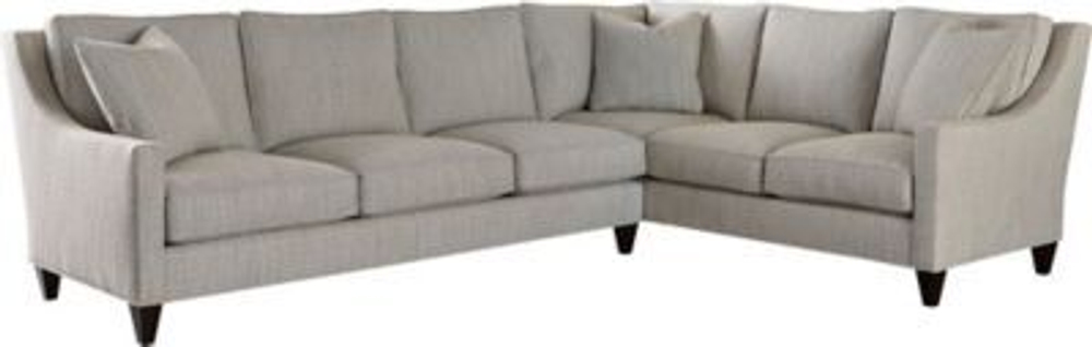 Диван Baker Bespoke Sectional with Modern Weltless Slope Arm