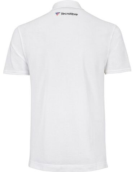 Теннисное поло Tecnifibre Polo Pique - white