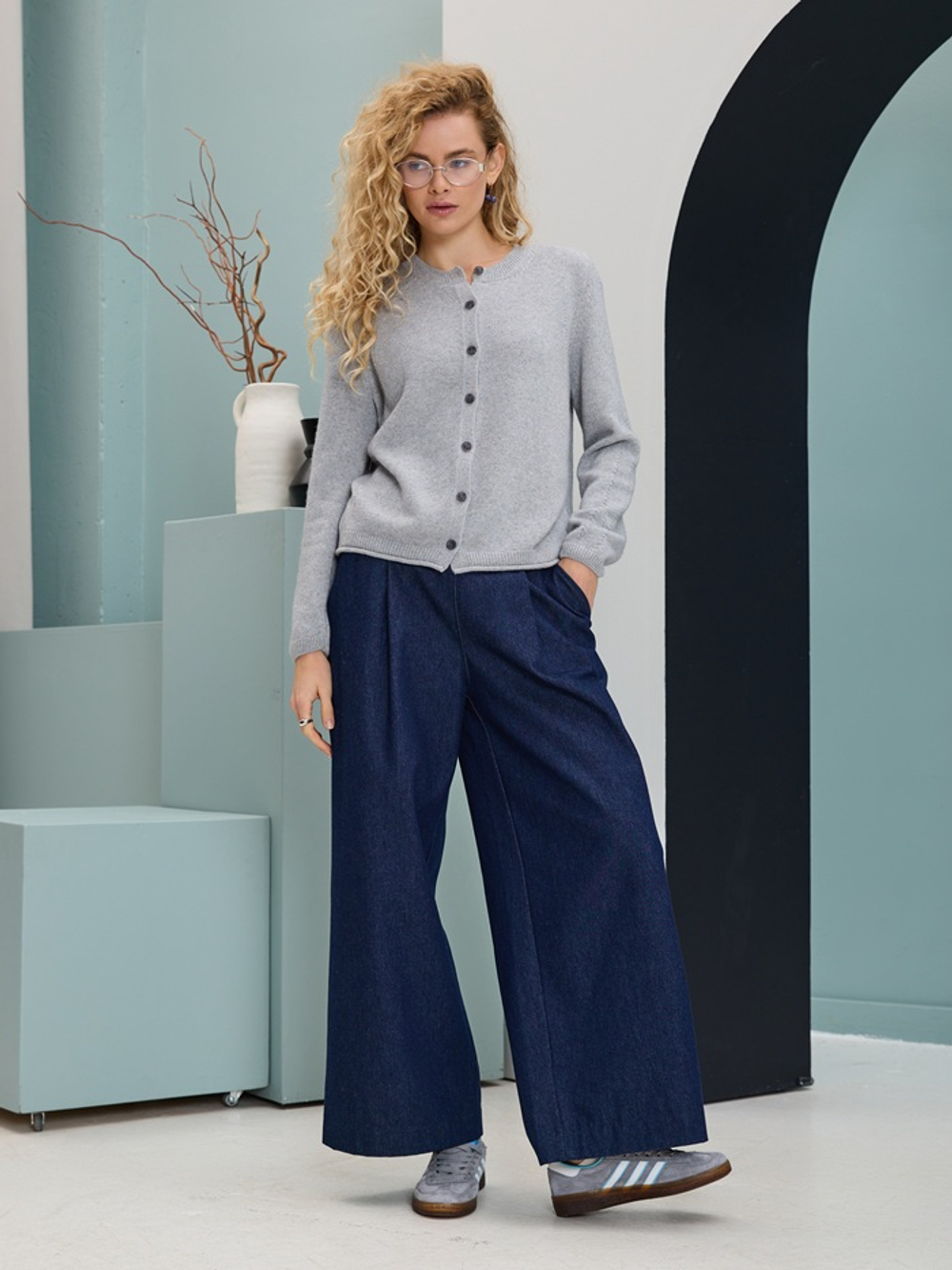 Жакет 2642 джин тоник TINONA