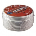 Кабель витая пара экранированный F/UTP 4х2хAWG23 cat 6 LSZH [200м] LAN 641 ZH Cavel (провод для интернета) LAN 641 ZH