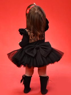 Боди с кружевной спинкой