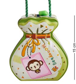 BX- 76/8 Металлическая копилка «Мешочек»