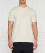 Футболка Jagged BOSS GREEN - экрю(50519365)