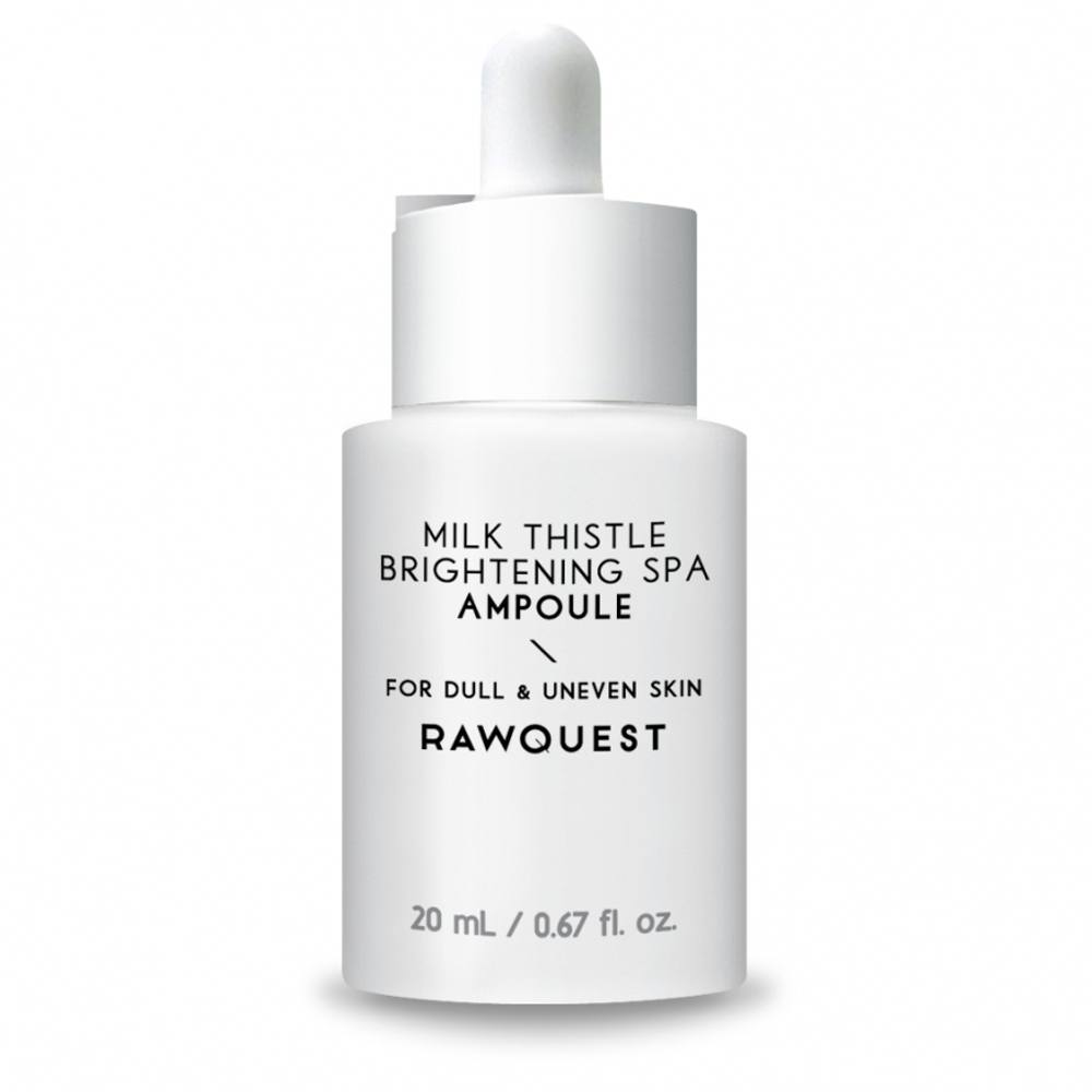 RAWQUEST Milk thistle Brightening SPA Ampoule Сыворотка для лица с экстрактом расторопши 20мл