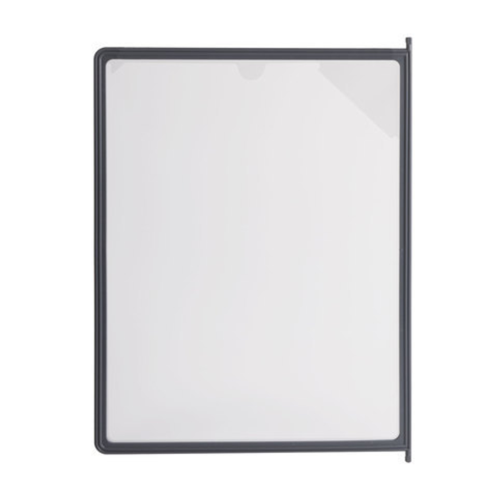 Панель для демосистем А4, с табулятором, серая рамка, BRAUBERG, 231233