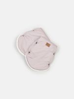 Муфты-варежки "Пепельная роза" 0+