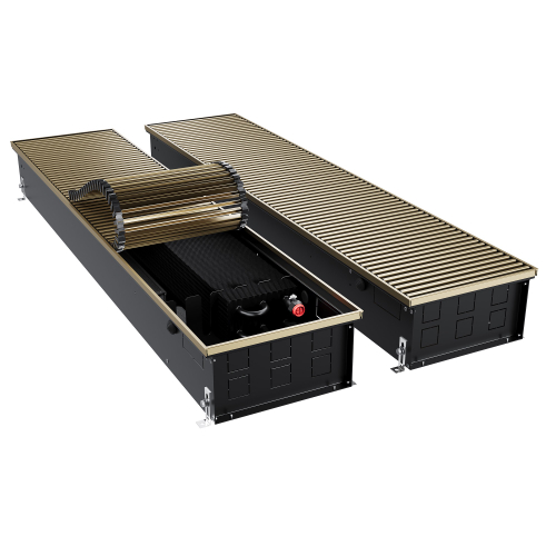 Конвектор внутрипольный Royal Thermo ATRIUM TURBO-150/300/1800-DG-U-AU