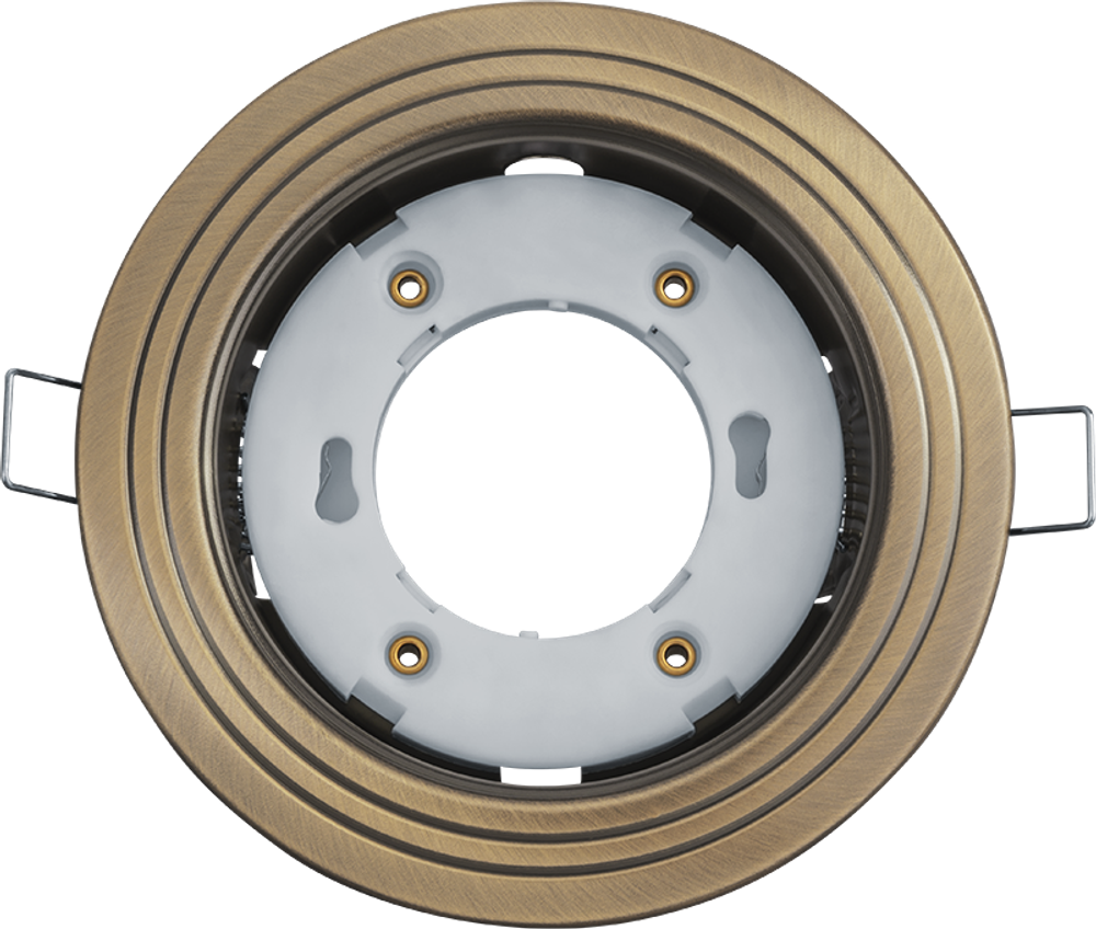 Светильник Navigator 93 043 NGX-R6-007-GX53 (2 Круга черненая бронза)