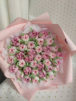 Букет «Махровые тюльпаны» L