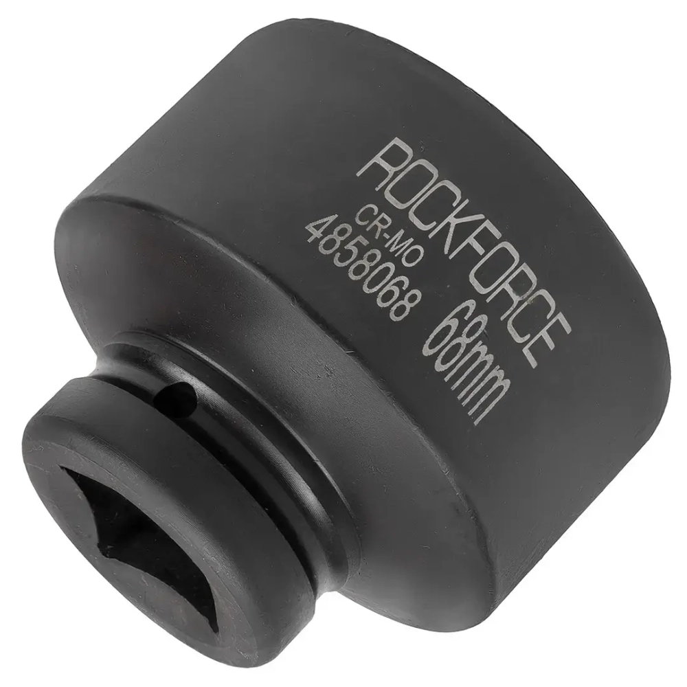 Головка ударная глубокая 1'', 68мм (6гр) RockForce RF-4858068