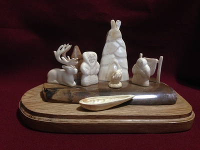 Остяцкое хозяйство, сувенир, косторезный промысел