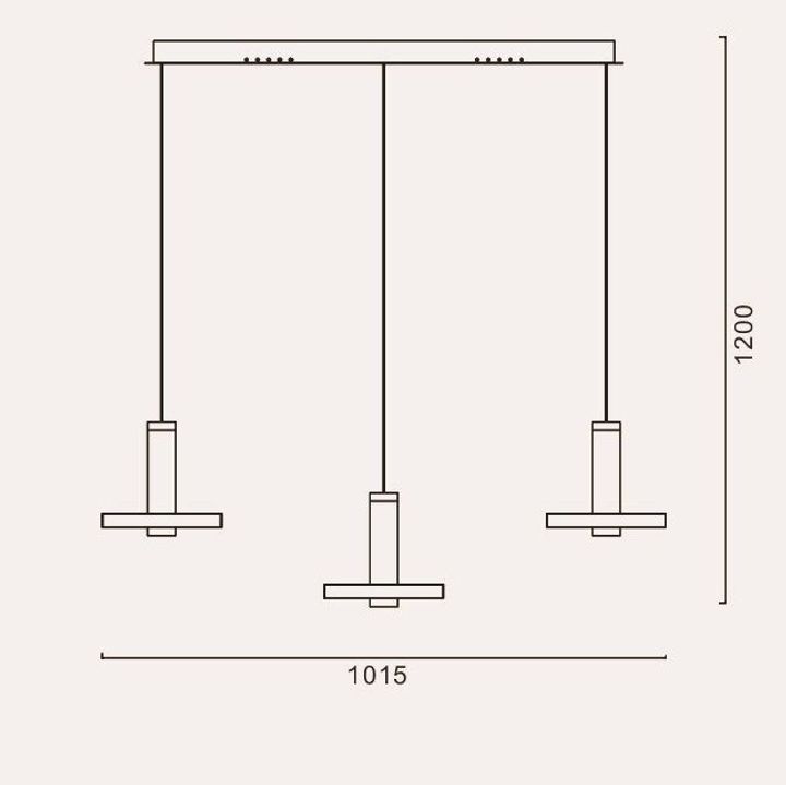 Подвесной светодиодный светильник Romatti Cullinan Capellu PD11135W
