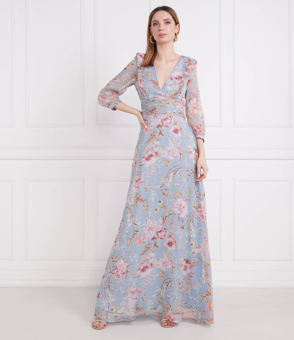 Платье Liu Jo - голубой(CA3378 TS030)