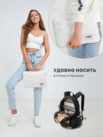 Чехол для ноутбука 13,3" и 14" (Белый мрамор)