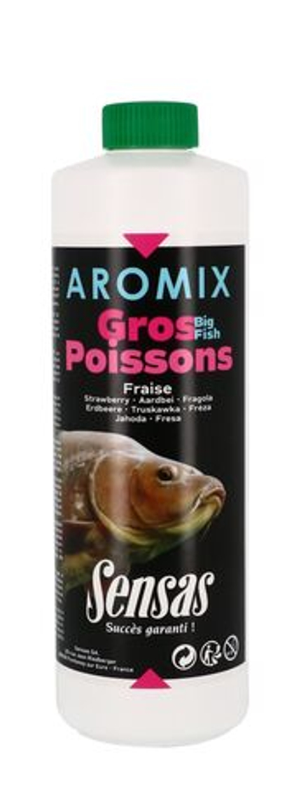 Ароматизатор Sensas AROMIX BIG FISH Strawberry 0.5л