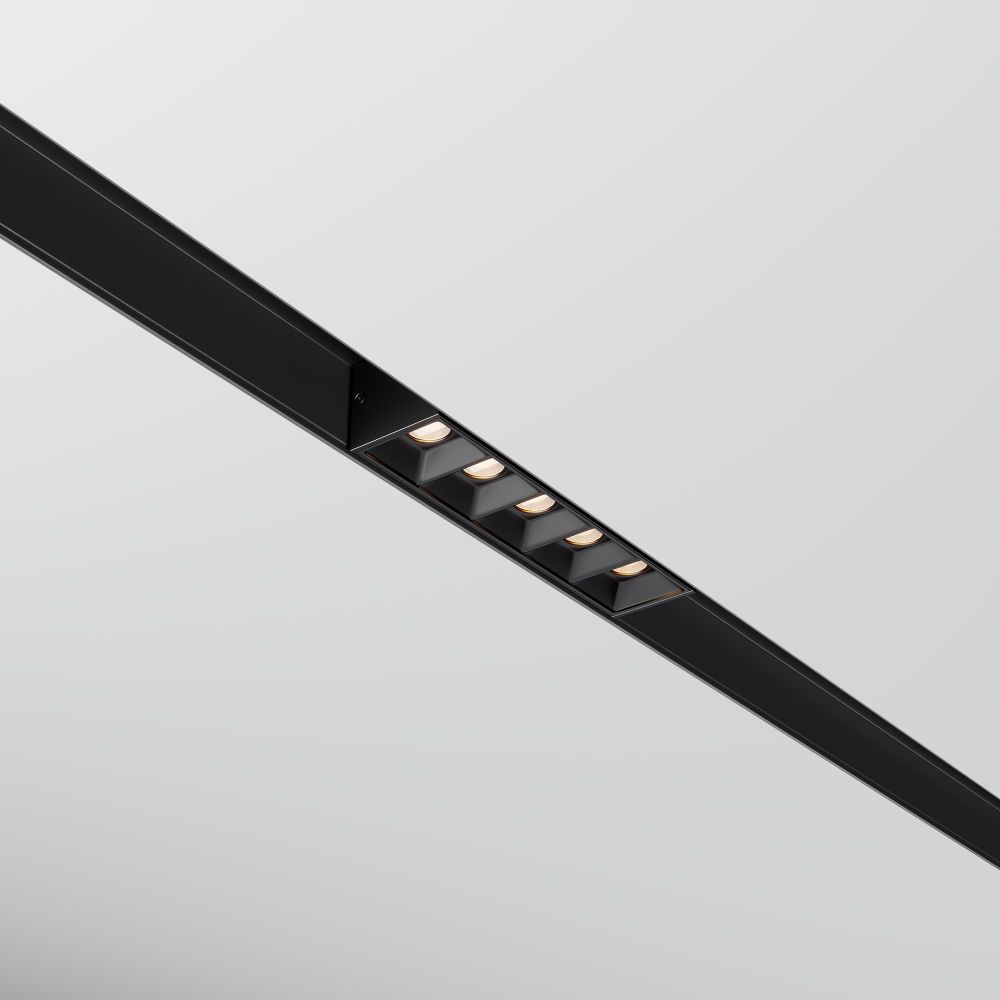 Трековый магнитный светодиодный светильник Maytoni Points Gravity TR076-2-10W3K-B