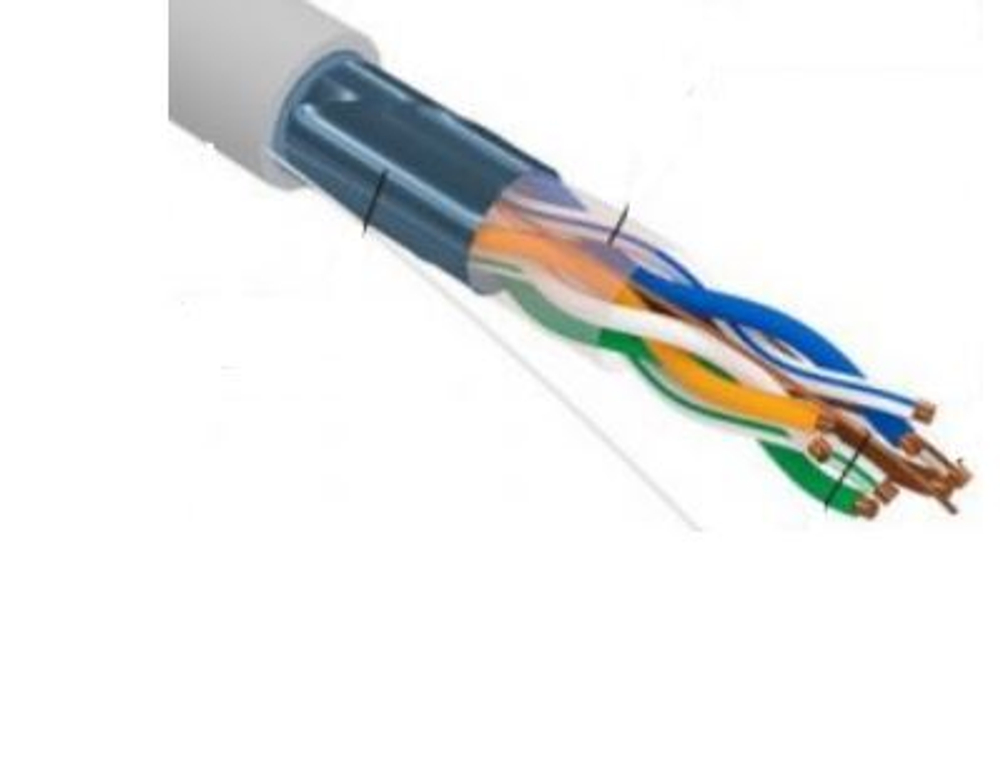 Кабель витая пара F/UTP 5e кат. 4 пары Rexant 01-0152-R