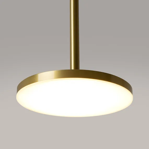 Подвесной светильник Плато / Plato 3000К 12Вт Maytoni p076pl-l12w3k-bs
