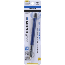 Механический карандаш 0,3 мм Tombow Mono Graph (синий)