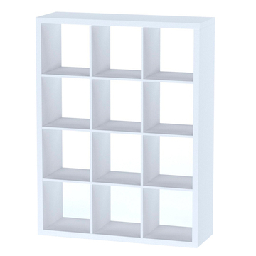 Стеллаж Фора 12, 112*147*38 см, белый