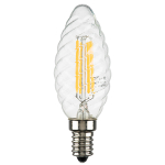 933702 Лампа энергосберегающая LED FILAMENT 220V C35 E14 6W=65W 400-430LM 360G CL 3000K 30000H