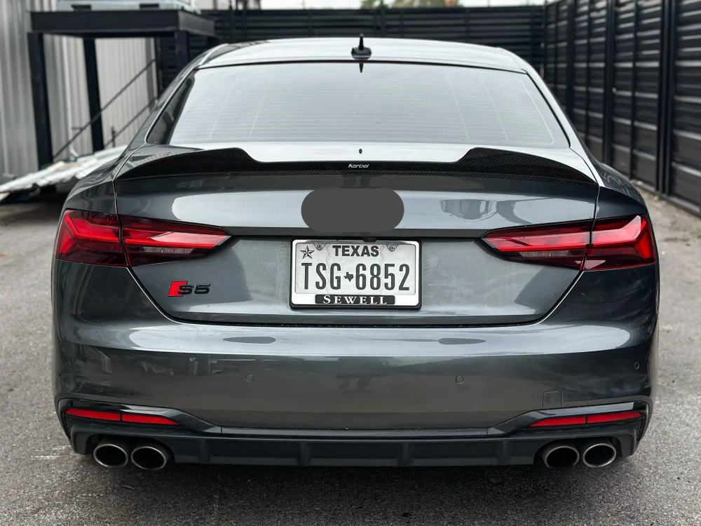 Карбоновый спойлер для AUDI RS5 & S5 A5 S-LINE & A5 B9 B9.5 2017-2025+ Ауди обвес