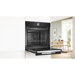 Встраиваемый духовой шкаф BOSCH HBG9763B1S, чёрный