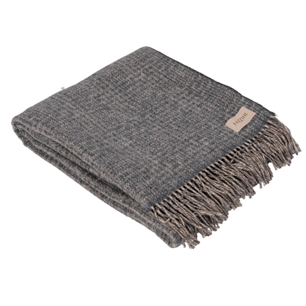 Плед Fazzini Galles (130 x 170 см) Grigio/Piombo