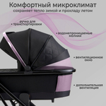 Коляска 3 в 1 Sweet Baby SBL Massimo + автокресло Premier Black Black