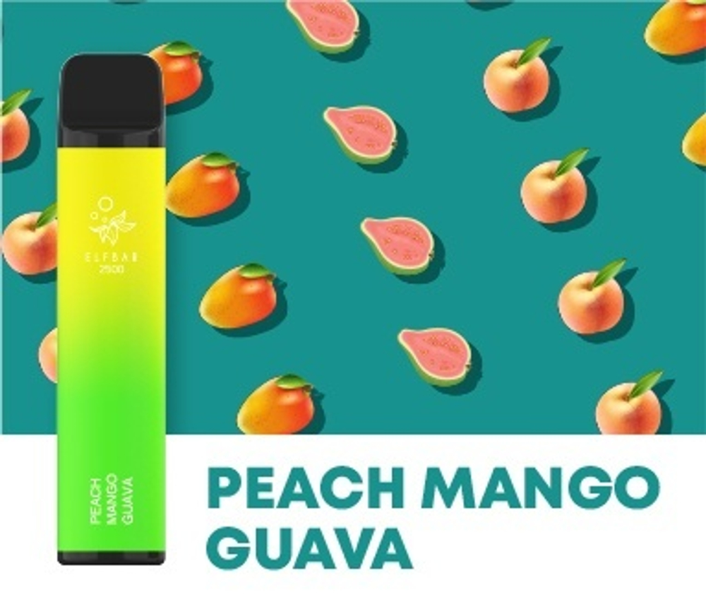 Elf Bar - Peach Mango Guava (2500)
