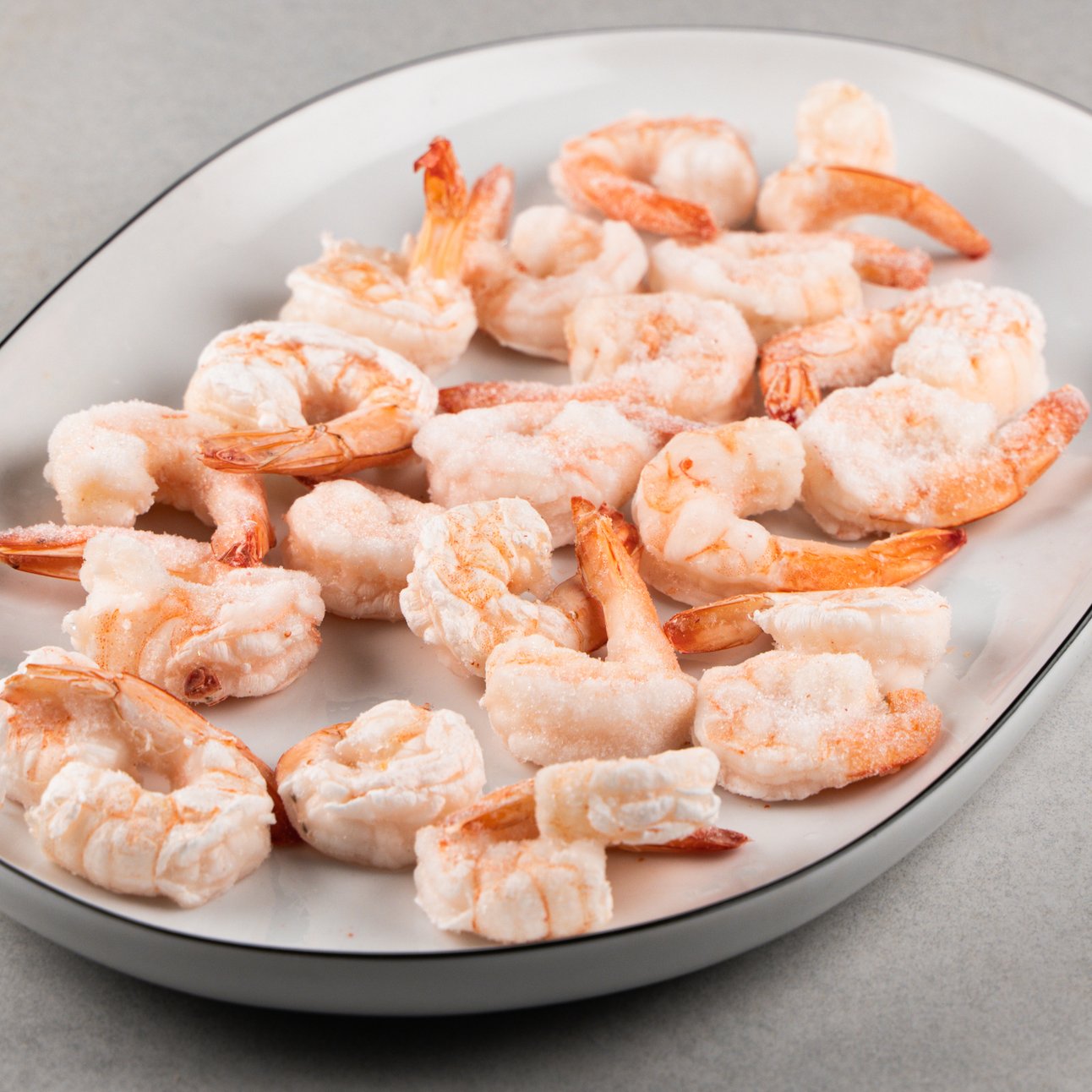 Креветка ваннамей варено-мороженая "FISH & MORE", 1 кг