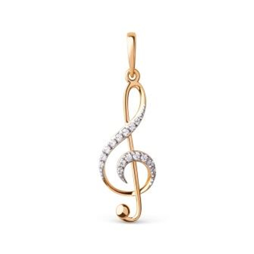 Подвеска Скрипичный ключ