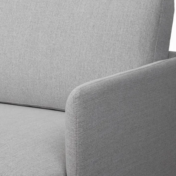 Двухместный диван Bebe 185 см, серый