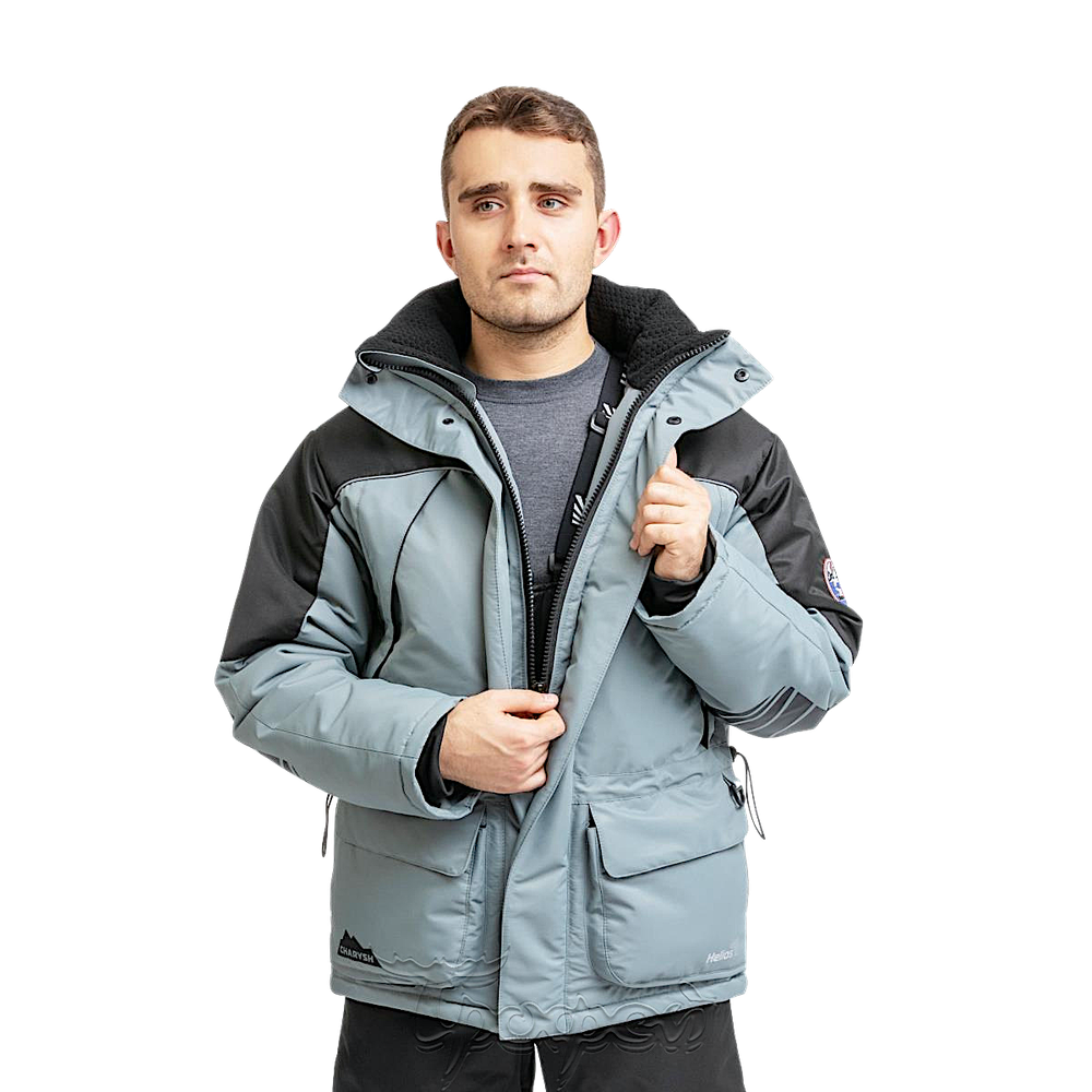 Костюм Helios зимний Чарыш Pro -40°С 10/10 Серый T-KSCP-L-LG -