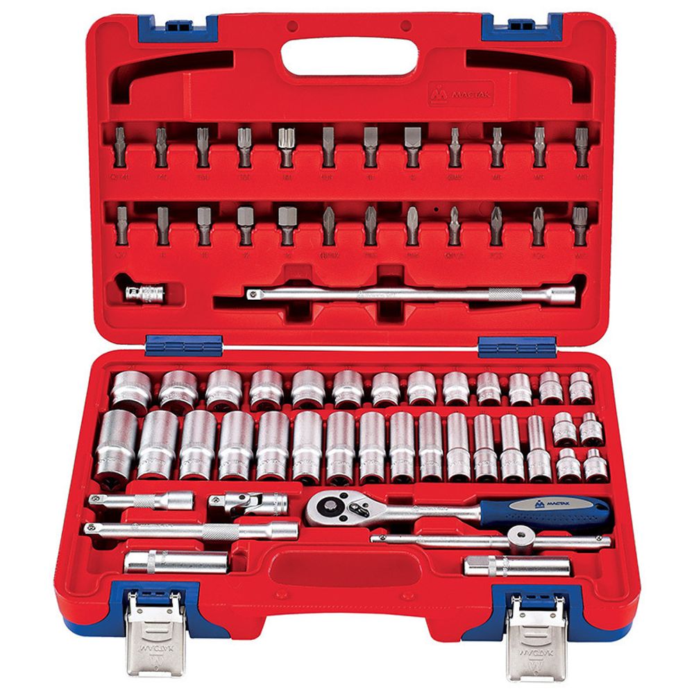 МАСТАК (01-064C) Набор инструментов универсальный, 64 предмета