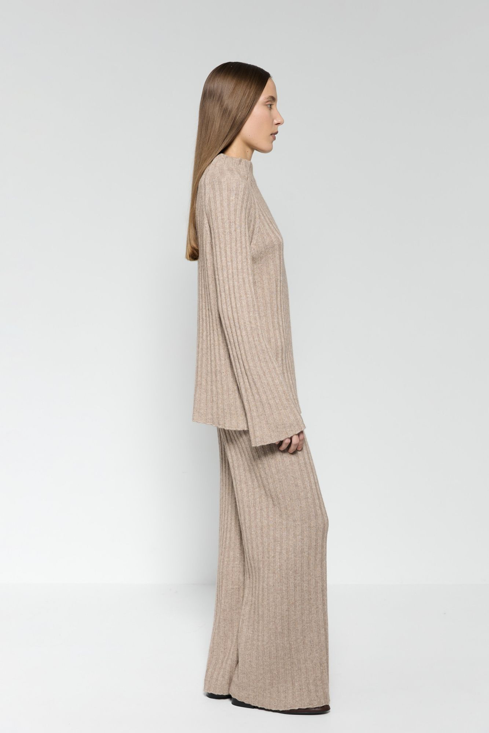 Костюм с брюками из смесового кашемира