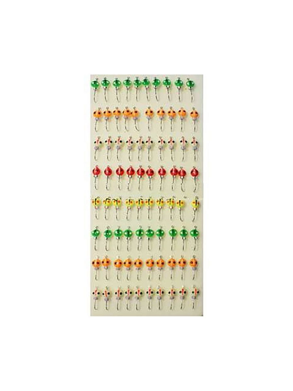 Мормышка фосфорная Жук d4, 100шт