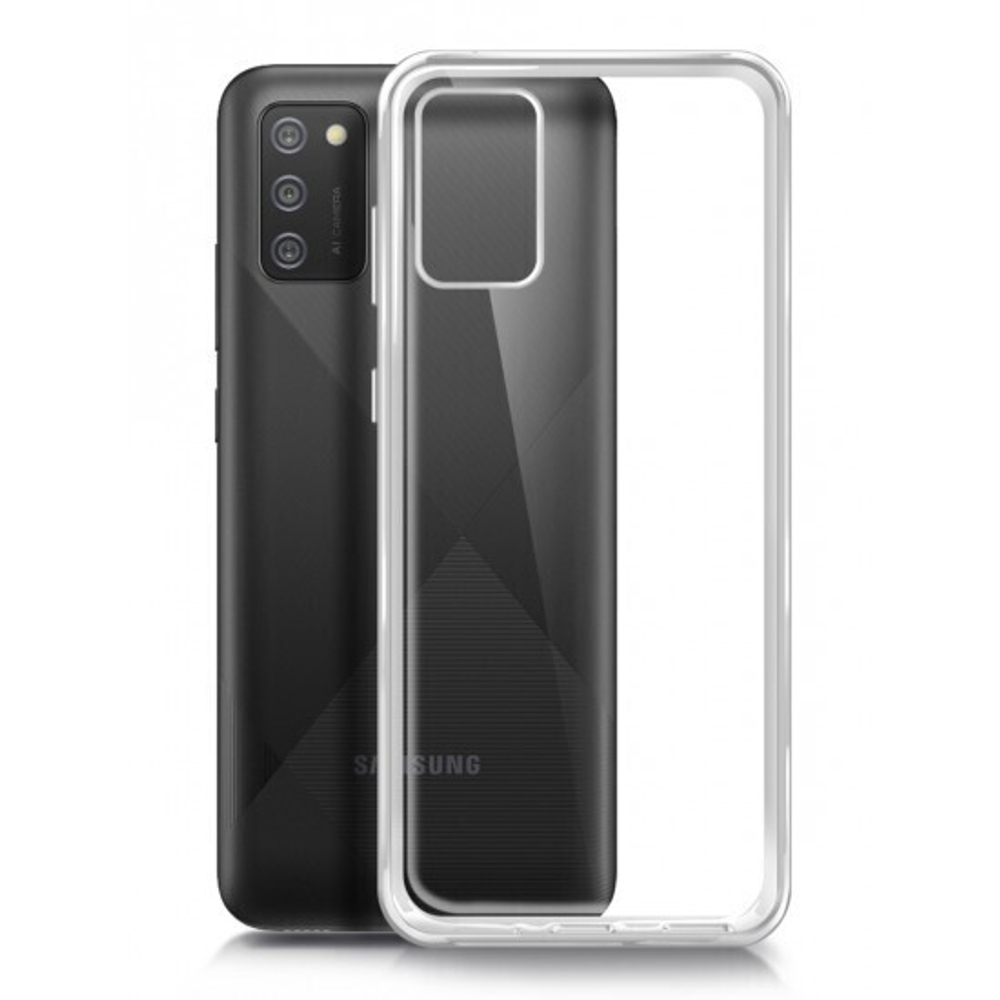 Силиконовый чехол для Samsung Galaxy A03s, 1 мм, 008291-1 Прозрачный