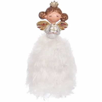 Фигурка «Принцесса» 8*8*21 см, Белый (микс)