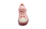 Children's KAPPA KIDS love string label trend non-slip wear-resistant rebound lightweight mid-top children's canvas shoes pink