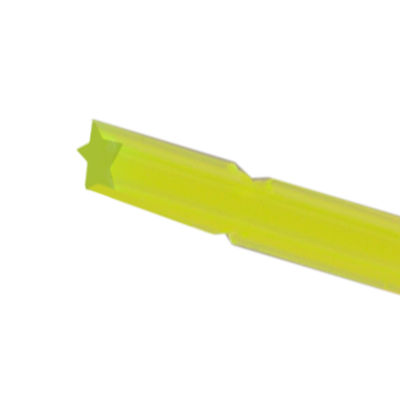 Леска Huter S24100 для триммера, 2.4 мм, звезда