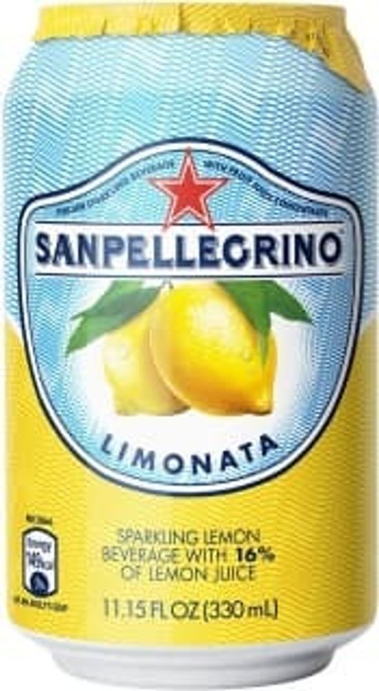 San Pellegrino Limonata 0.33 л. - ж/б(24 шт.)