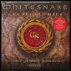 Whitesnake - Greatest Hits (2LP, Limited Red vinyl) Revisited Remixed & Remastered