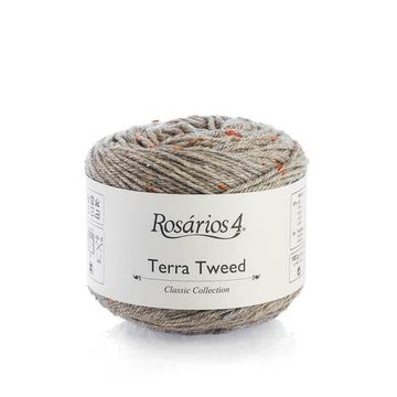 Пряжа ROSARIOS 4  Terra Tweed (97% меринос, 3% вискоза)